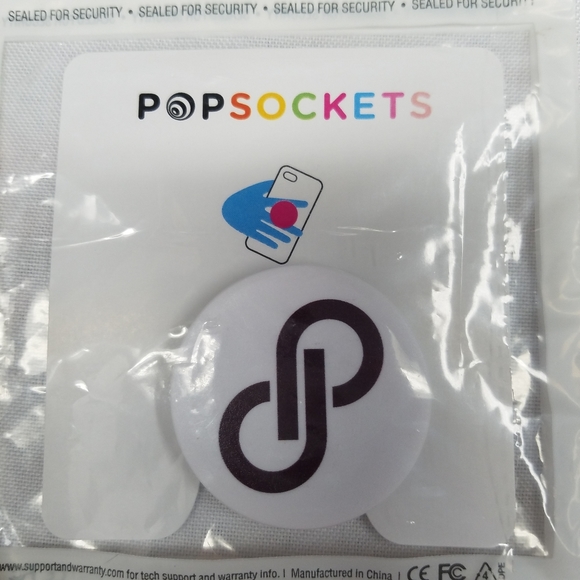 Poshmark Pop Socket Poshmark Logo White New in Package - Picture 1 of 4